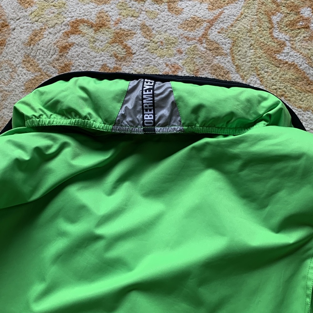 VINTAGE OBERMEYER NEON GREEN SKI JACKET - Picture 11 of 12